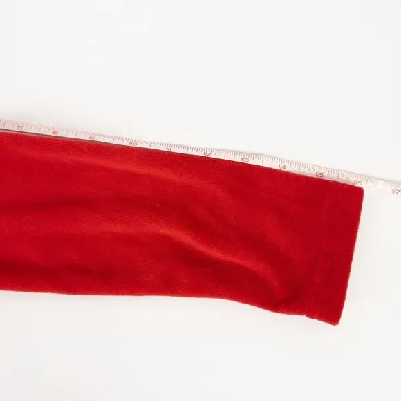 NEW Vintage 90s Sweet Potatoes Velour Cat Princess Dress Made in USA Red Sz 6X - Picture 8 of 10